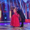 Ela aprovou o beijo dado pelo ator na bailarina Raquel Guarini em sua última apresentação no 'Dança dos Famosos', do 'Domingão do Faustão'