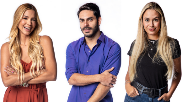 Paredão do 'BBB21': Kerline, Rodrolffo e Sarah disputam a permanência no reality show, em 31 de janeiro de 2021