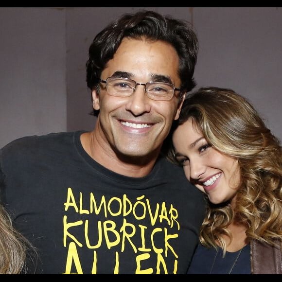 Luciano Szafir comemorou noivado da filha, Sasha Meneghel