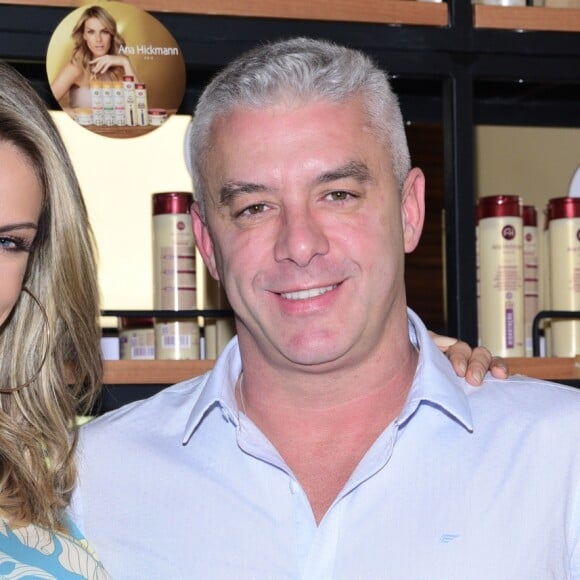 Marido de Ana Hickmann, Alexandre Corrêa já recuperou 7kh dos 23kg que perdeu