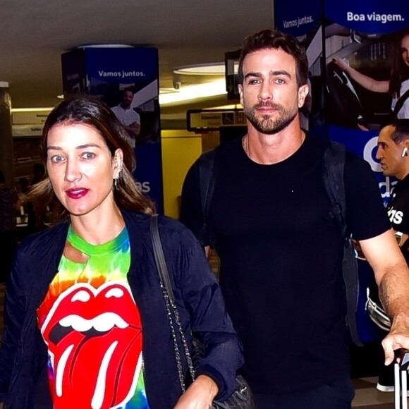 Gabriela Pugliesi e Erasmo Viana confirmaram fim do casamento nas redes sociais