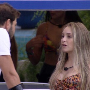 'BBB 21': Carla Diaz recebeu pedido de desculpas de Caio após o goiano lhe chamar de 'duas caras'