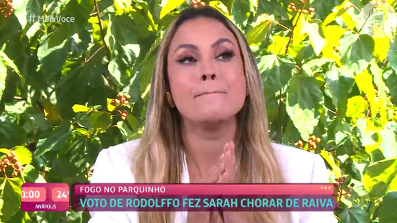 'BBB 21': Sarah chorou de raiva após votos de Rodolffo e Caio no reality