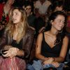 Sasha sentou na primeira fila e prestou bastante atenção às novas tendências da moda brasileira