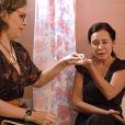 Última semana da novela 'Amor de Mãe': assassina de Jane (Isabel Teixeira) Thelma (Adriana Esteves) sequestra o neto