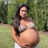 Simone engordou 23 kg na gravidez de Zaya