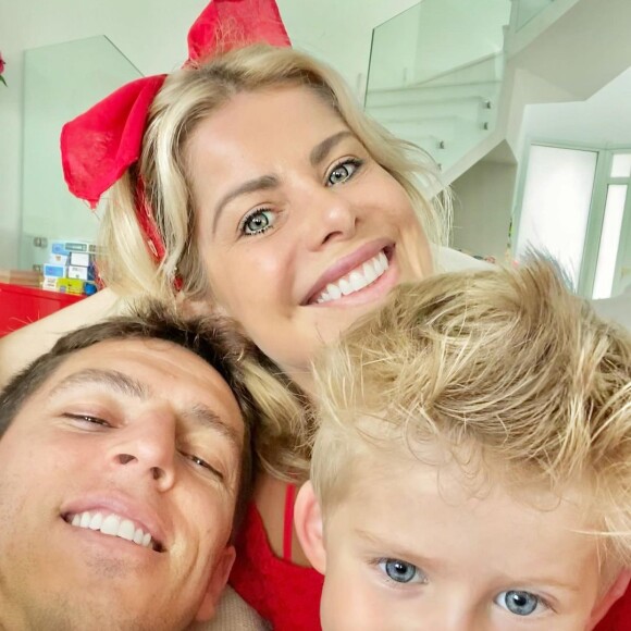 Karina Bacchi e Amaury Nunes estavam vivendo uma crise no casamento