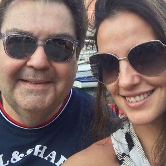 Mulher de Faustão, Luciana Cardoso elogia apresentador: 'Marido maravilhoso'