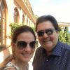 Mulher de Faustão, Luciana Cardoso elogia o marido em aniversário: 'Vencedor do jogo da vida'