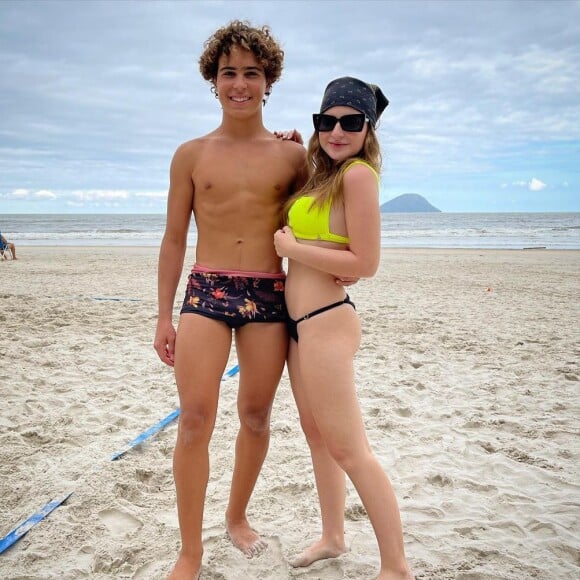Sophia Valverde e Igor Jansen atuaram juntos em 'As Aventuras de Poliana'