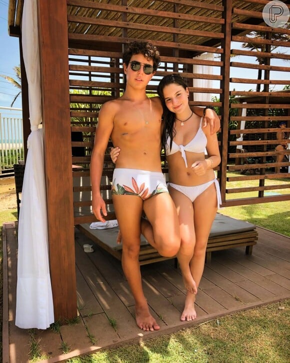 Maria Maya reagiu à foto de Sophia Valverde e Igor Jansen: 'Não sei se são casal, mas shippo''