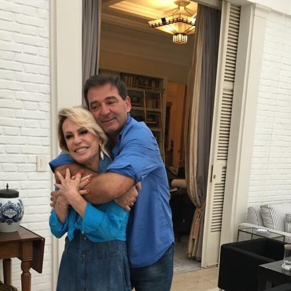 Ana Maria Braga é casada com Johnny Lucet