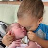 Camilla Camargo é mãe de Joaquim, 1 ano, e Julia, de 3 meses: 'Amor da minha vida'