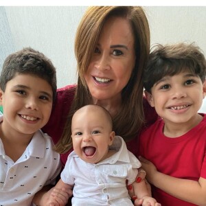 Mãe de Camilla Camargo, Zilu Godoi também é avó de Joaquim, José Marcus (de 9 anos) e João Francisco (de 6)