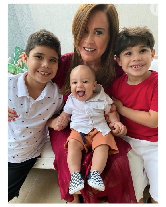 Mãe de Camilla Camargo, Zilu Godoi também é avó de Joaquim, José Marcus (de 9 anos) e João Francisco (de 6)