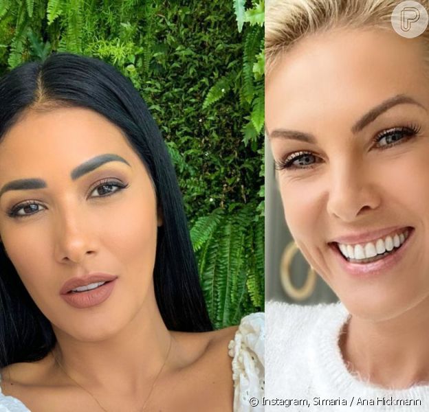 A diferença de altura entre Simaria e Ana Hickmann roubou a cena na web