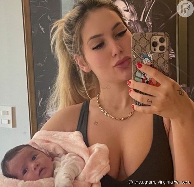 Virgínia Fonseca exibe corpo 32 dias após parto de Maria Alice, em 03 de julho de 2021