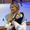 Virgínia Fonseca vestiu a filha, Maria Alice, de pinguim ao visitar o Snowland, em Gramado