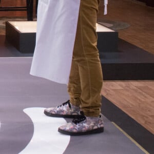 Participante do'MasterChef' foi aprovado pelo público ao usar sapatos com fotos de Faustão