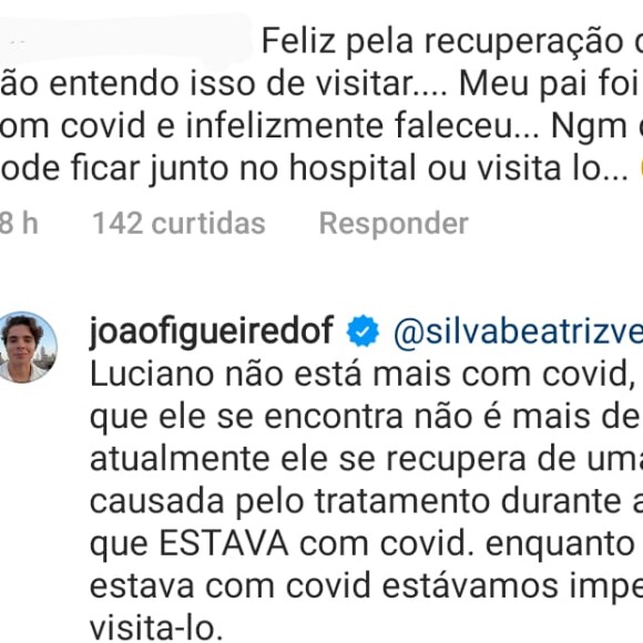 João Figueiredo explica como ele e Sasha visitaram Luciano Szafir
