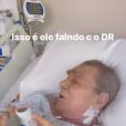 Virgínia Fonseca 'flagra' pai reclamando da comida do hospital