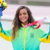 Rayssa Leal, a Fadinha do skate agitou a web e recebeu parabéns de famosos brasileiros pela vitória nas Olimpíadas