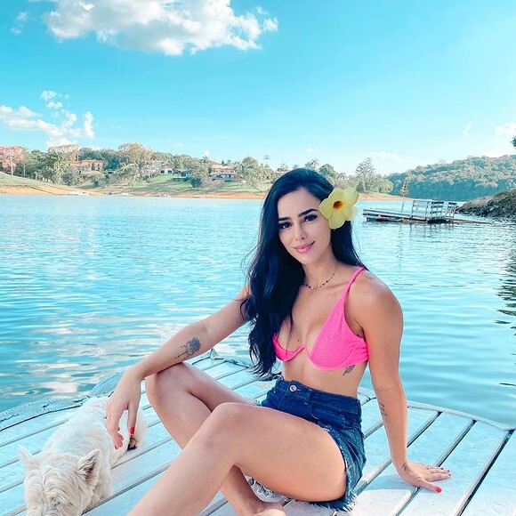 Bruna Biancardi é influencer e tem mais de 100 mil seguidores