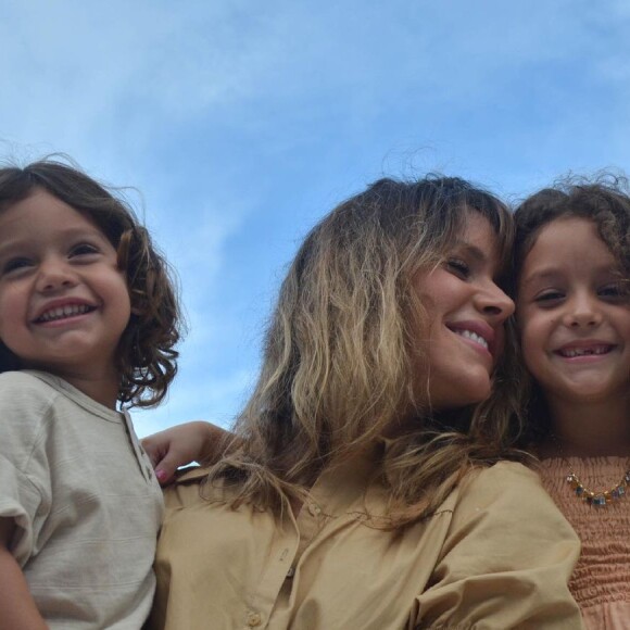 Thyane Dantas é mãe de Ysis, de 7 anos, e Dom, de 2


 

