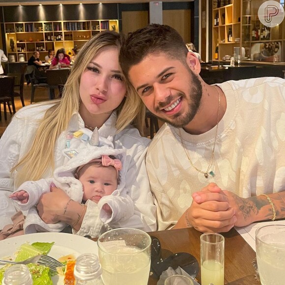 Virgínia Fonseca e Zé Felipe são pais de Maria Alice, de 2 meses
