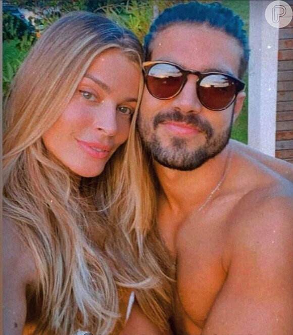Caio Castro e Grazi Massafera moravam juntos no apartamento da atriz no Rio de Janeiro