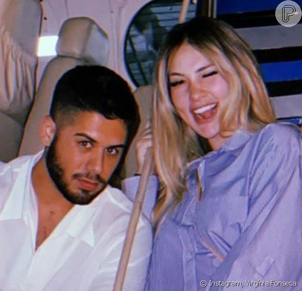 Virgínia Fonseca e Zé Felipe presentearam a mãe dele, Poliana Rocha, com novo pet após morte de cachorrinha de estimação: 'Não existem!'