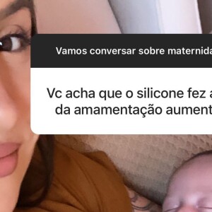 Bianca Andrade conversou com os fãs sobre maternidade