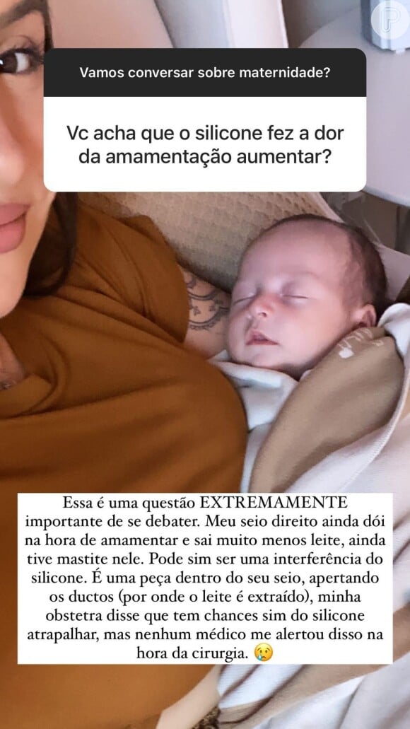 Bianca Andrade conversou com os fãs sobre maternidade