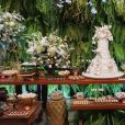 Casamento de Viviane Araujo e Guilherme Militão foi celebrado em casa de festas do Rio de Janeiro e reuniu 300 pessoas