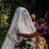 Casamento de Viviane Araujo e Guilherme Militão: atriz usou vestido de noiva com 40 mil cristais