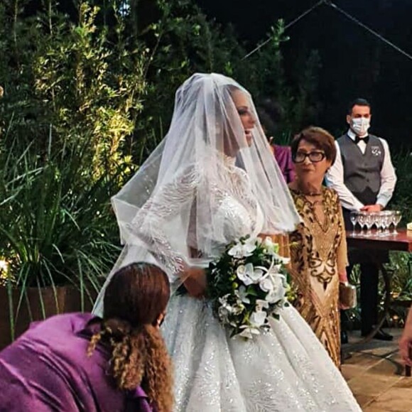 Viviane Araujo e Guilherme Militão já haviam se casado no civil em maio de 2019