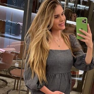 Bárbara Evans, após ver o positivo no exame, tentou preparar uma supresa para Gustavo Theodoro