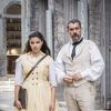 Novela 'Nos Tempos do Imperador': Pilar (Gabriela Medvedovski) pede Tonico (Alexandre Nero) em casamento após voltar dos EUA