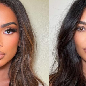 Maquiagem de Anitta rendeu comparações com Kim Kardashian