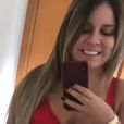 Marília Mendonça postou um vídeo com várias fotos de antes e depois de começar a fazer exercícios