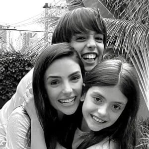 Carol Celico e o ex-jogador Kaká são pais de Luca e Isabella
