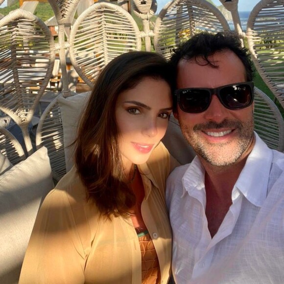 Carol Celico se casou com o empresário Eduardo Scarpa