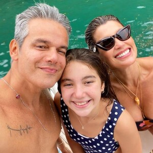 Flávia Alessandra homenageia filha em aniversário: 'Trouxe mais união pra nossa família. No seu jeitinho nos encantou, nos abraçou e nos coloriu'