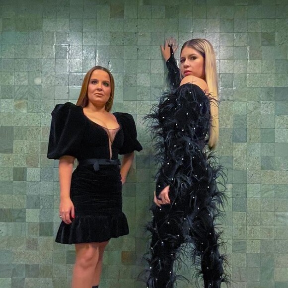 Marília Mendonça e Maiara estão solteiras desde setembro deste ano, após relacionamentos marcados por idas e vindas