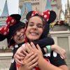 Valenthina Rodarte e a amiga Sienna já se divertiram na Disney