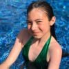 Valenthina Rodarte é fã de piscina