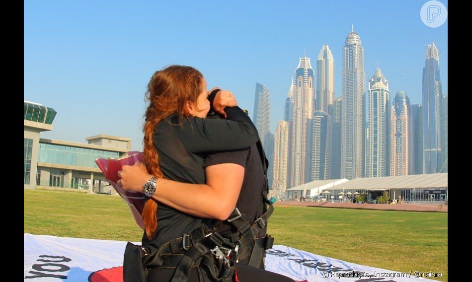 Fernando Zor e Maiara chegaram a ficar noivos em fevereiro, em Dubai