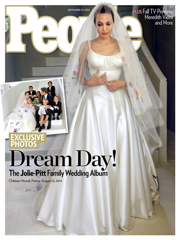 Angelina Jolie e Brad Pitt se casaram em cerimônia discreta na França, em agosto de 2014