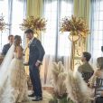 'Casamento às Cegas':   Luana Braga e Lissio Fiod se casam e se beijam no altar  