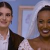 'Casamento às Cegas': Carol se emocionou ao experimentar vestido de noiva pela primeira vez